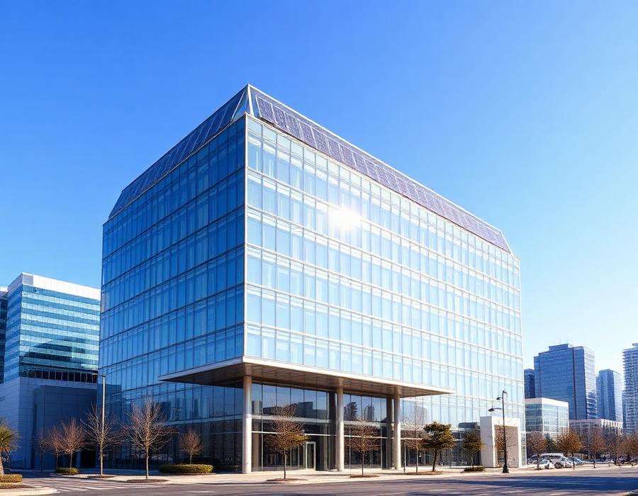Office Building solar installation in Century City